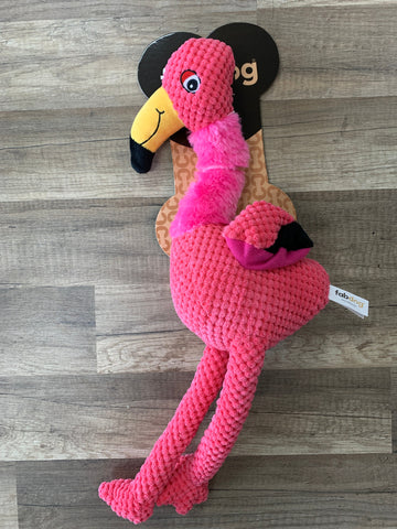 FabDog Floppy Pink Flamingo (Small)