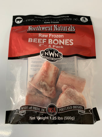 Northwest Naturals Frozen Beef Bone Medium (4 pack)