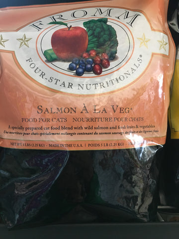 Fromm Cat Salmon A La Veg 4lb
