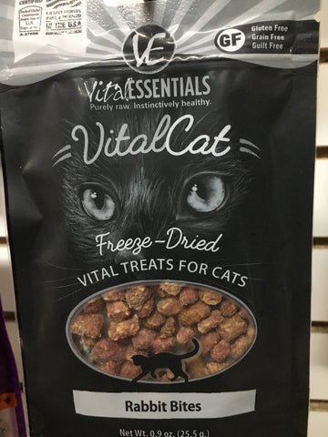 Vital Essentials FD Cat Rabbit Bites Treat 0.9oz