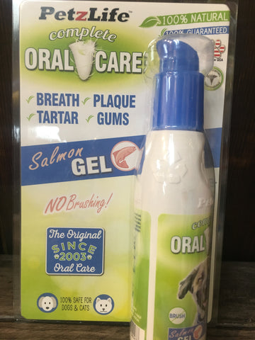 PetzLife Oral Care Gel (Salmon) 4oz