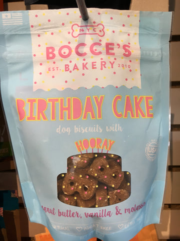 Bocce's Birthday Cake Biscuits 5 oz