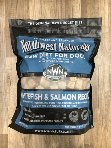 Northwest Naturals Frozen Whitefish/Salmon Nuggets (6 Lbs)