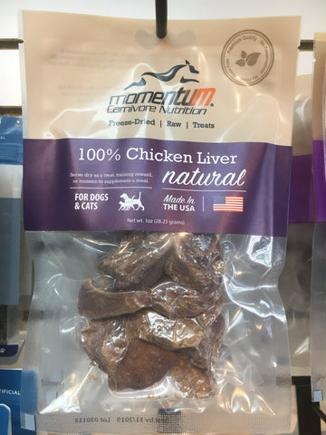 Momentum Carnivore Nutrition Chicken Liver 1 oz.