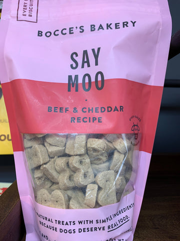 Bocce's Biscuit Say Moooo (5 oz)