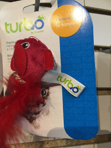 Turbo Cat Toy Bouncy Bird