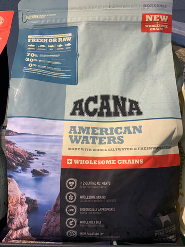 Acana Dog American Waters 11.5 Lbs. (+Grains)