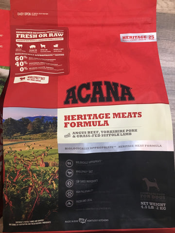 Acana Heritage Meats 4.5#