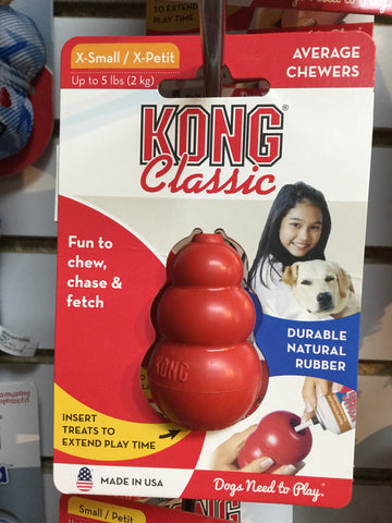 Kong Classic Extra Small Kong Toy