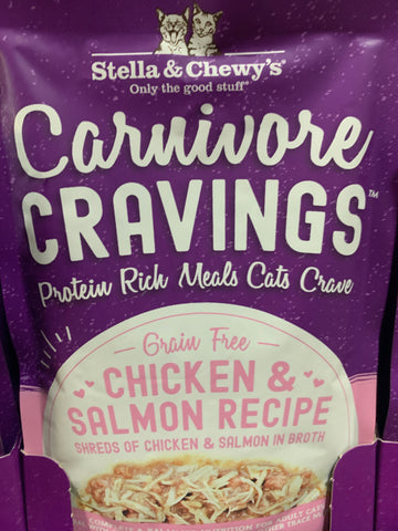 Stella & Chewy's Cat Carnivore Cravings (Chicken & Salmon) 2.8oz