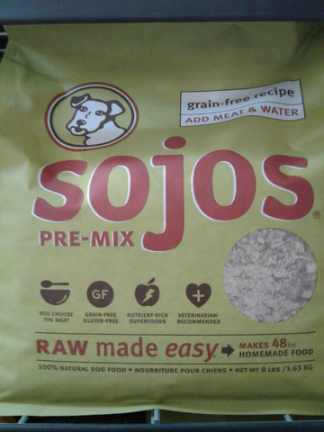 Sojo's Dog Complete GF Base Mix (Fruit/Veggie) 8 Lbs.