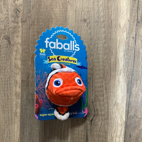 FabDog Clownfish Ball (small)