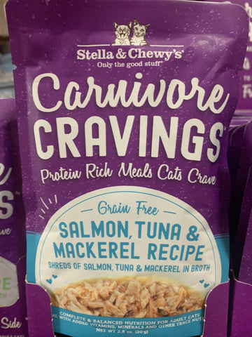 Stella & Chewy's Cat Carnivore Cravings (Salmon & Tuna) 2.8oz