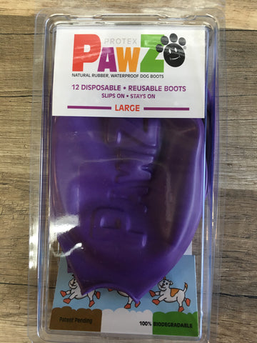Pawz Dog Boots Large (Purple)