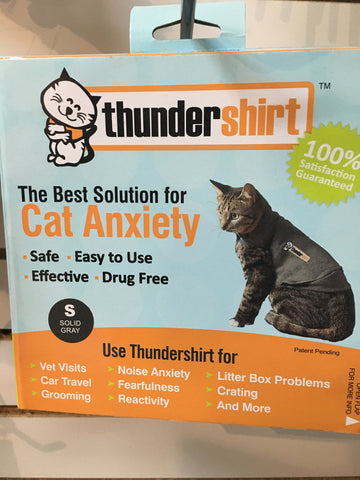 Thundershirt Cat Heather Grey Small