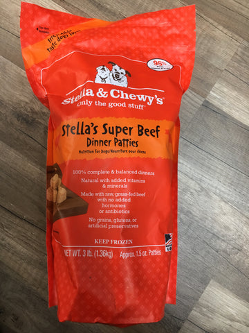 Stella & Chewy's Frozen Beef Diet 3 lbs.