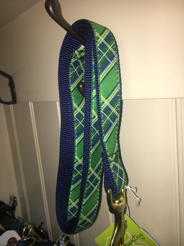 Up Country Kelly Plaid Dog Leash (6')