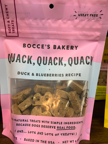 Bocce's Soft & Chewy Quack Quack! (6oz)