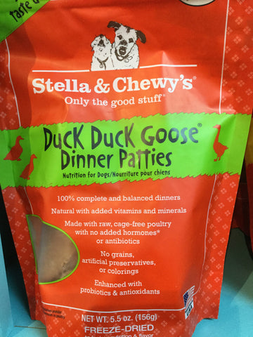 Stella & Chewy's Dog FD Duck Dinner Patties 14oz