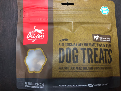 Orijen Dog Treat Angus Beef 1.5oz