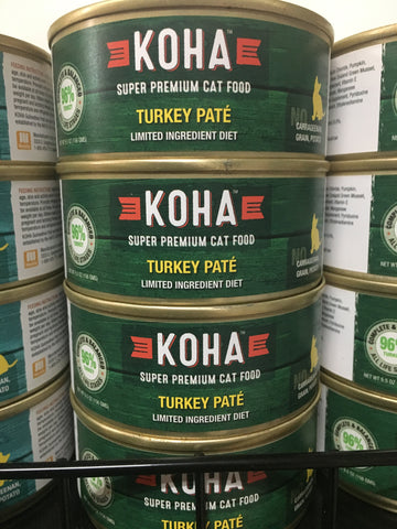 Koha Cat Grain Free Turkey 95% 5.5oz