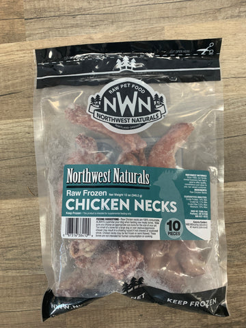 Northwest Naturals Frozen Chicken Necks (10pc)