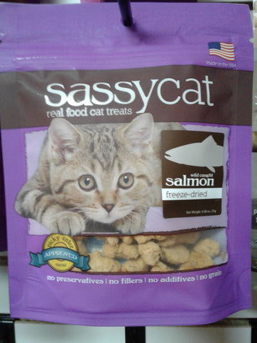 Sassy Cat Treats FD Salmon 1.25oz