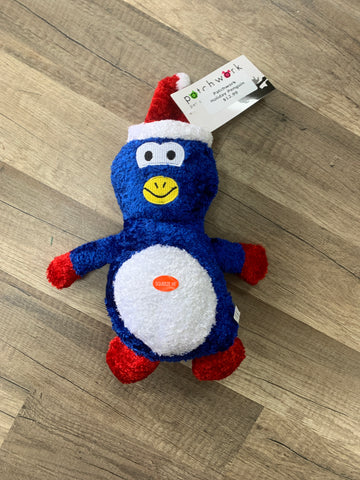 Patchwork Holiday Penguin (8")