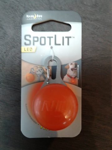 NiteIze SPOTLIT Collar Light orange