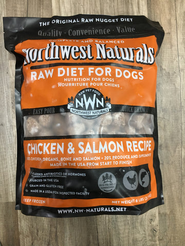 Northwest Naturals Frozen Chicken/Salmon Nuggets (6 Lbs)