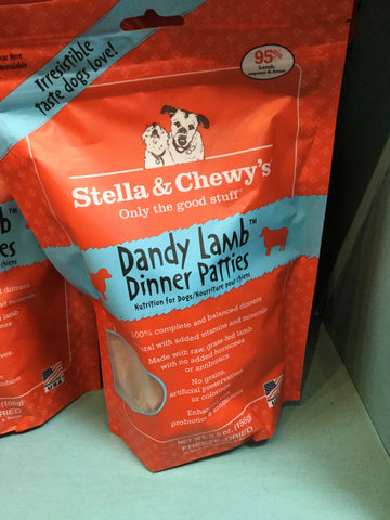 Stella & Chewy's Dog FD Lamb Dinner Patties 5.5oz