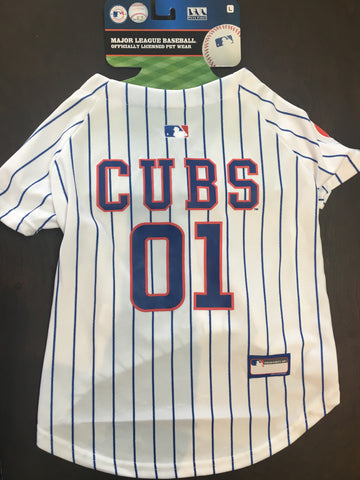 Chicago Cubs Dog Jersey Large
