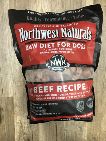 Northwest Naturals Frozen Beef Nuggets (6 Lbs)