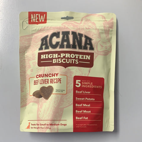 Acana High-Protein Biscuits (Beef Liver) 9oz