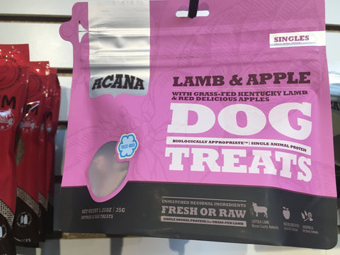 Acana Dog Treats Singles Lamb & Apple 1.25oz