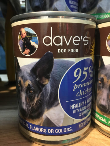 Dave's Pet Food 95% Premium Chicken 13 oz