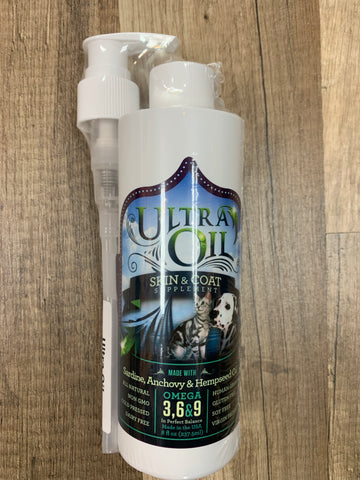 Ultra Oil Skin & Coat Supplement 8oz (Pump Bottle)